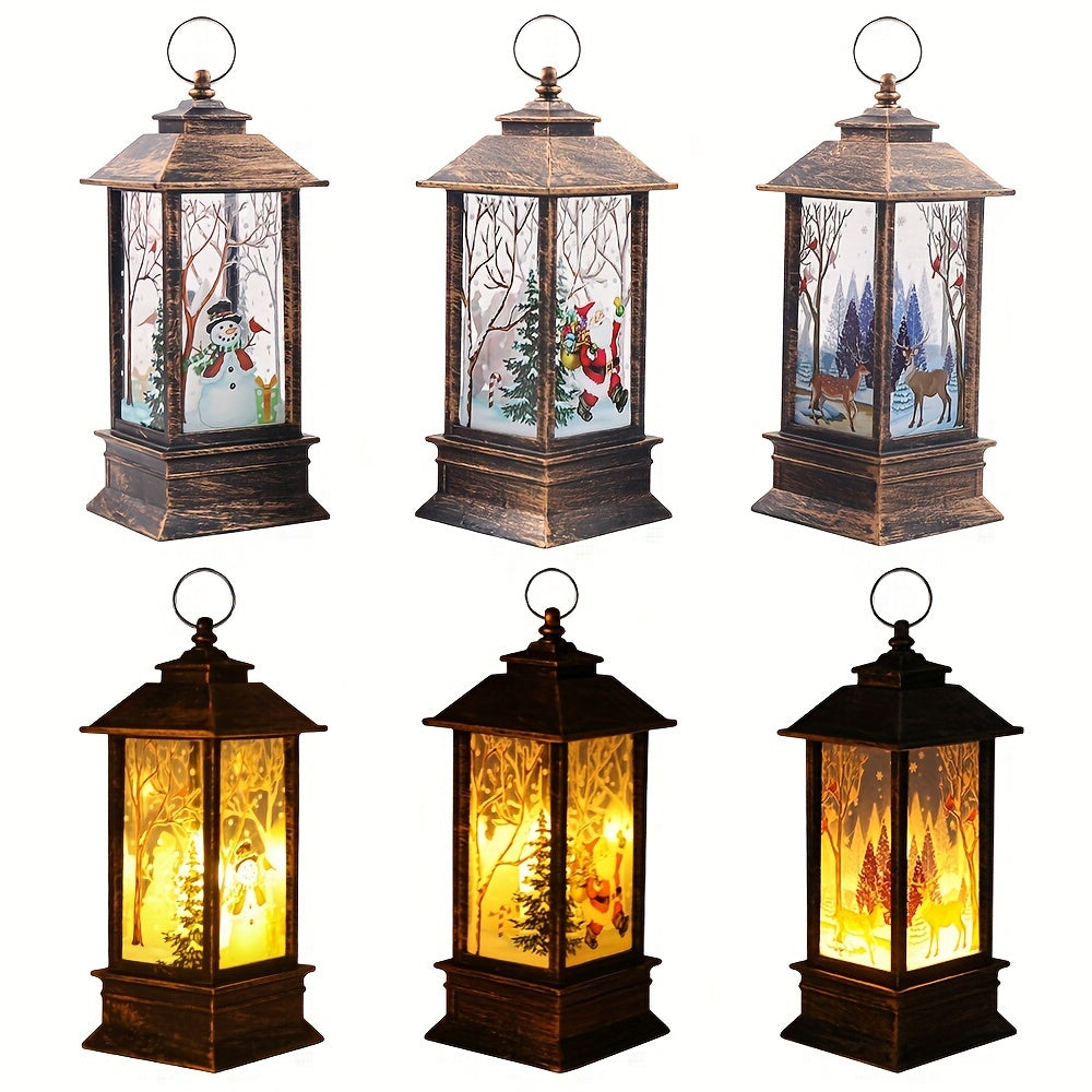 3 Sets | Christmas Holder Small Wind Lights