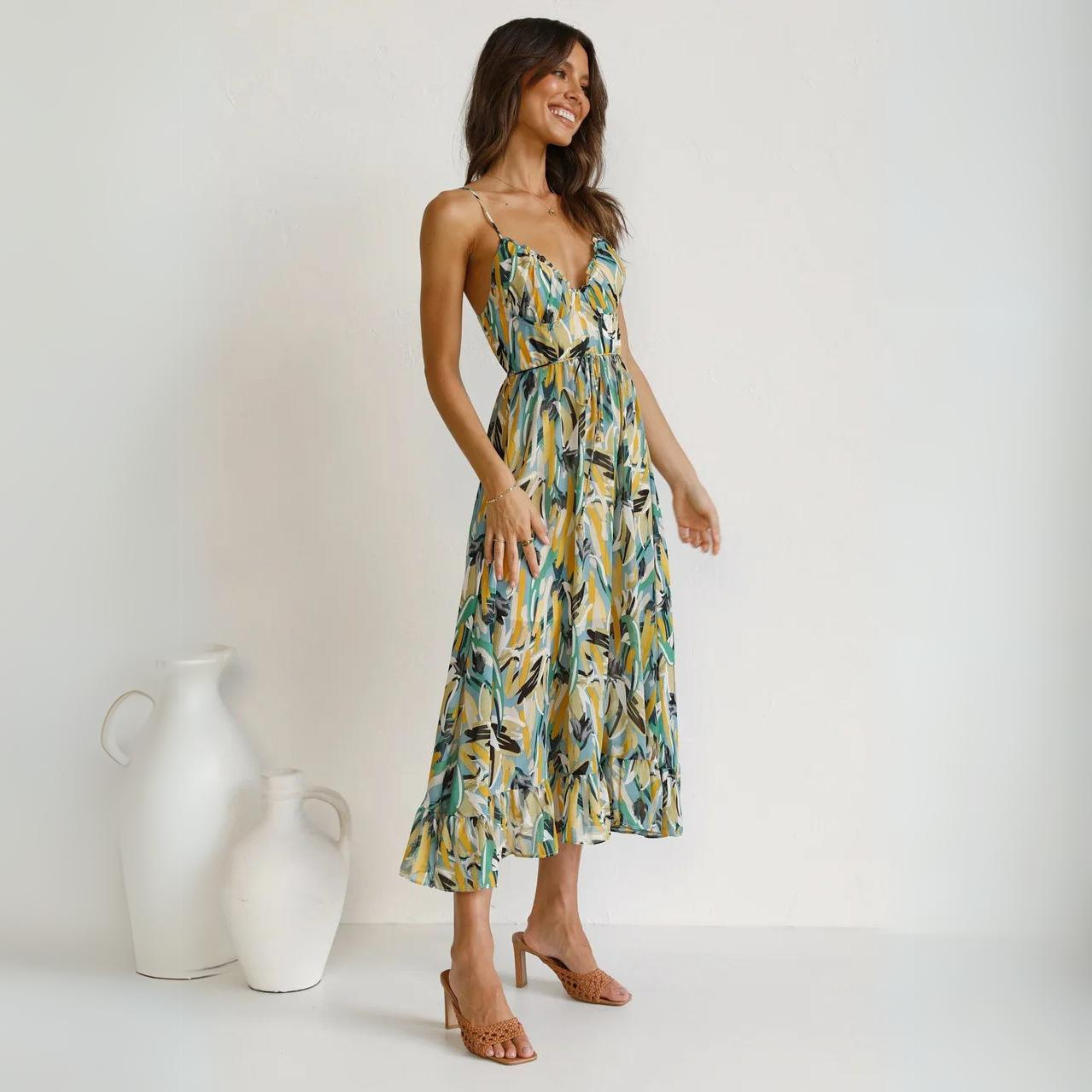 Jella - Eye-catching Summer Dress