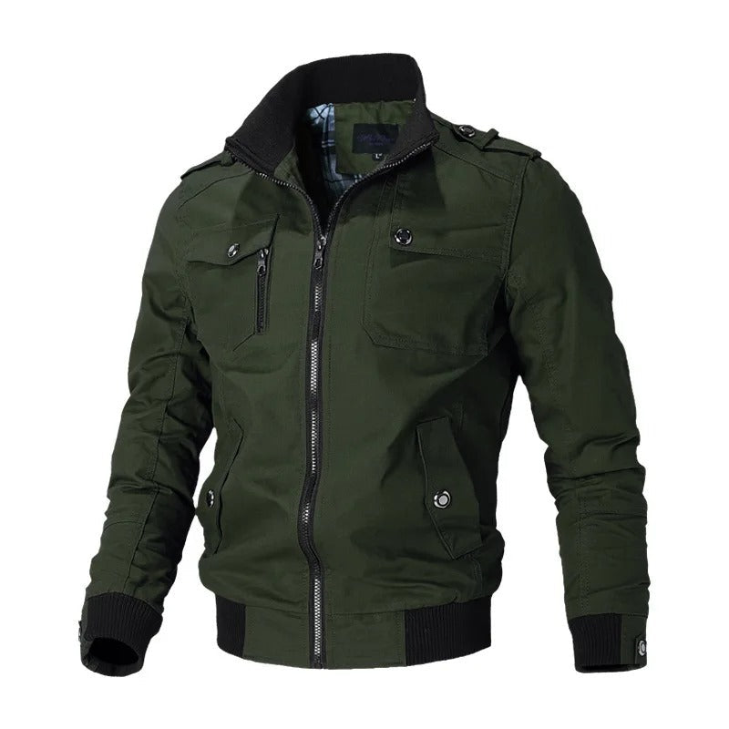 Hugo - Windproof jacket with zipper and multiple pockets