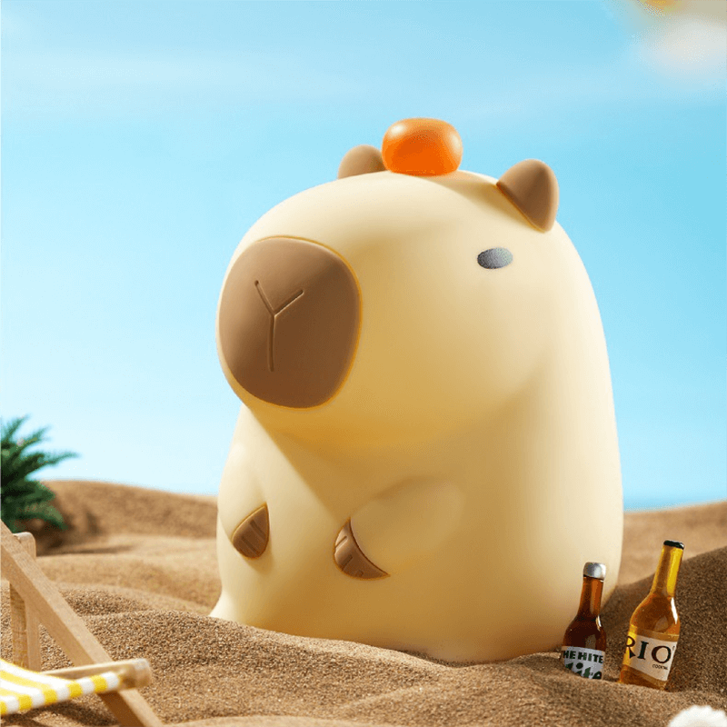 CappyGlow - Soft Night Light with Capybara Theme