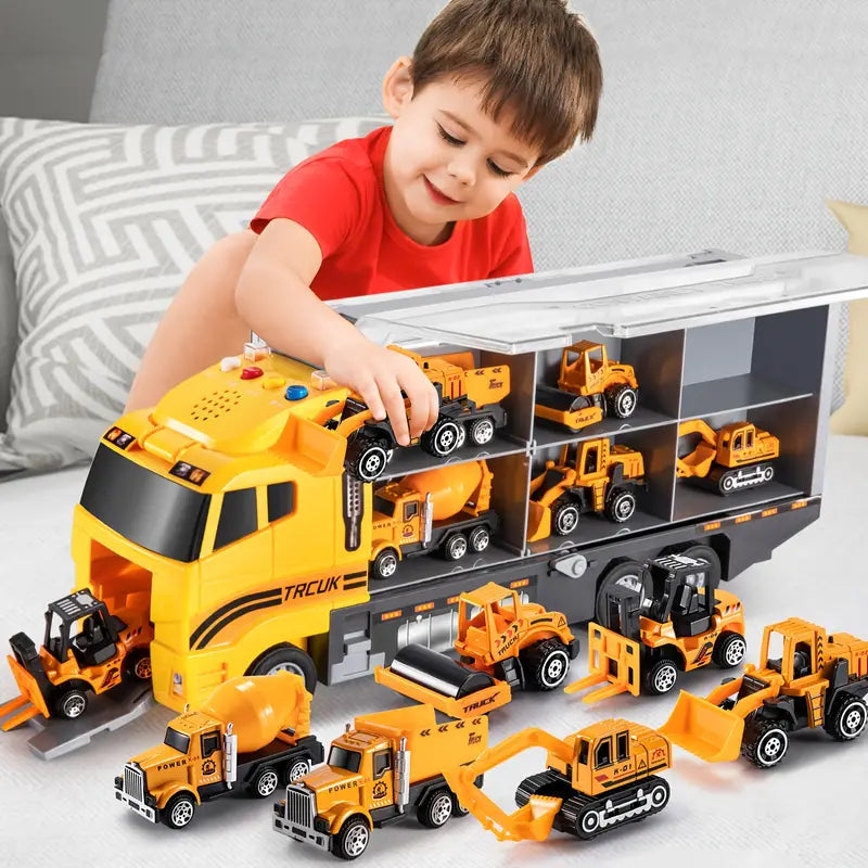 Ultimate building toy wagon set