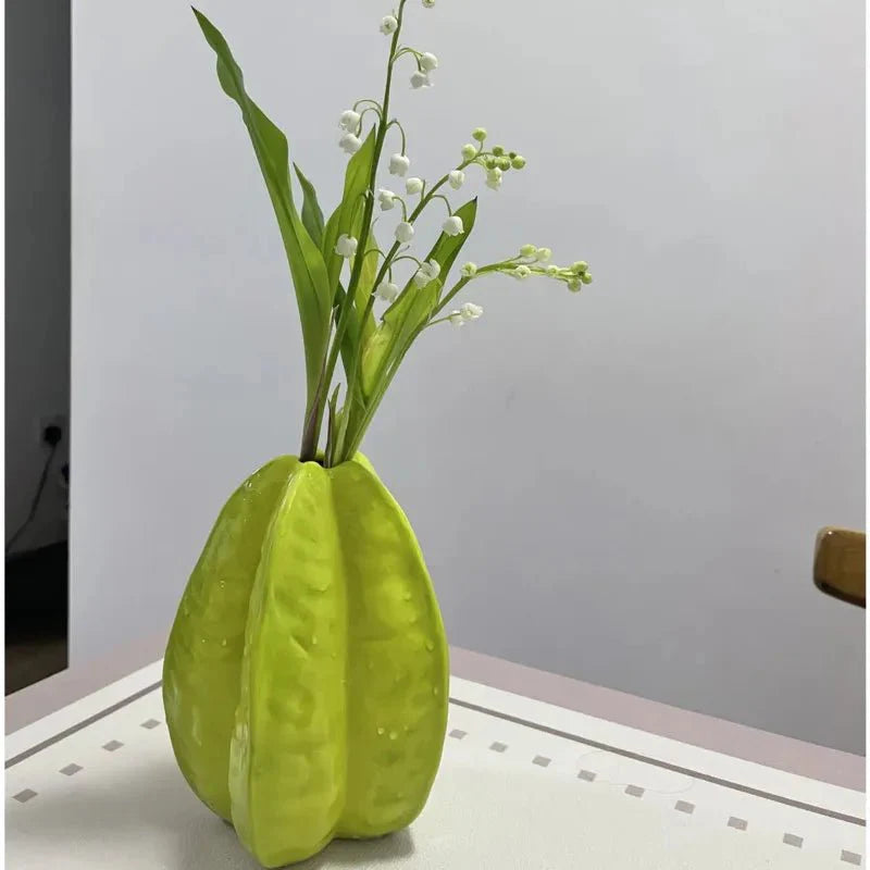 FrutiStar - Starfruit-shaped vase