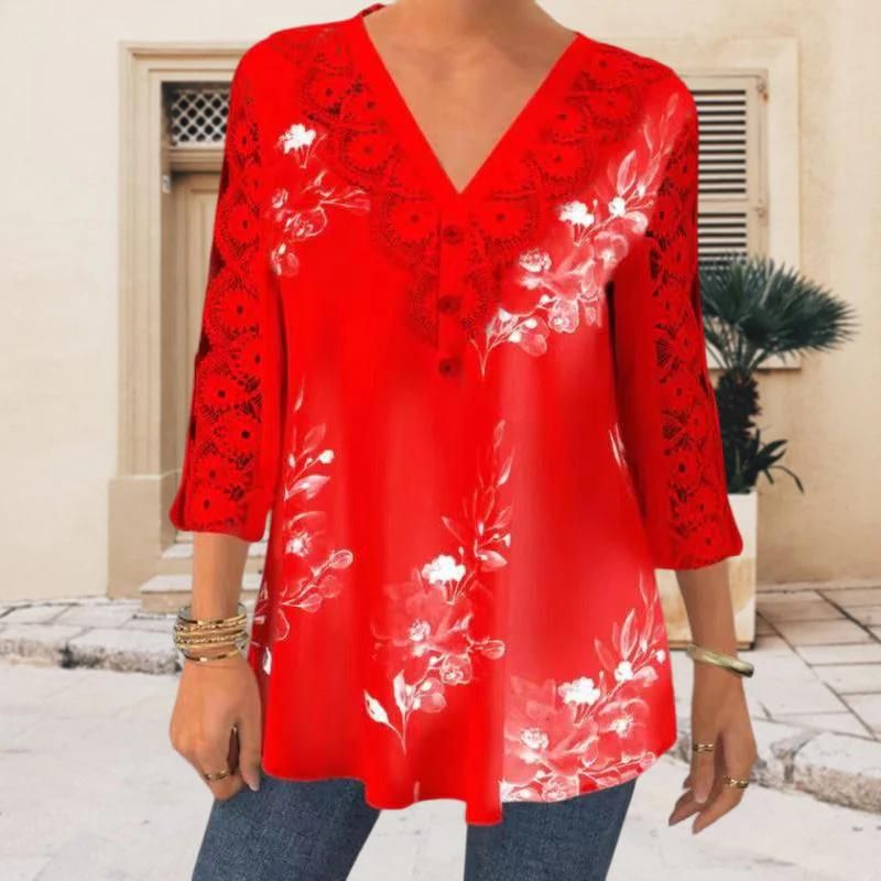 Maeve - Elegant Blouse with Chinny Sleeves