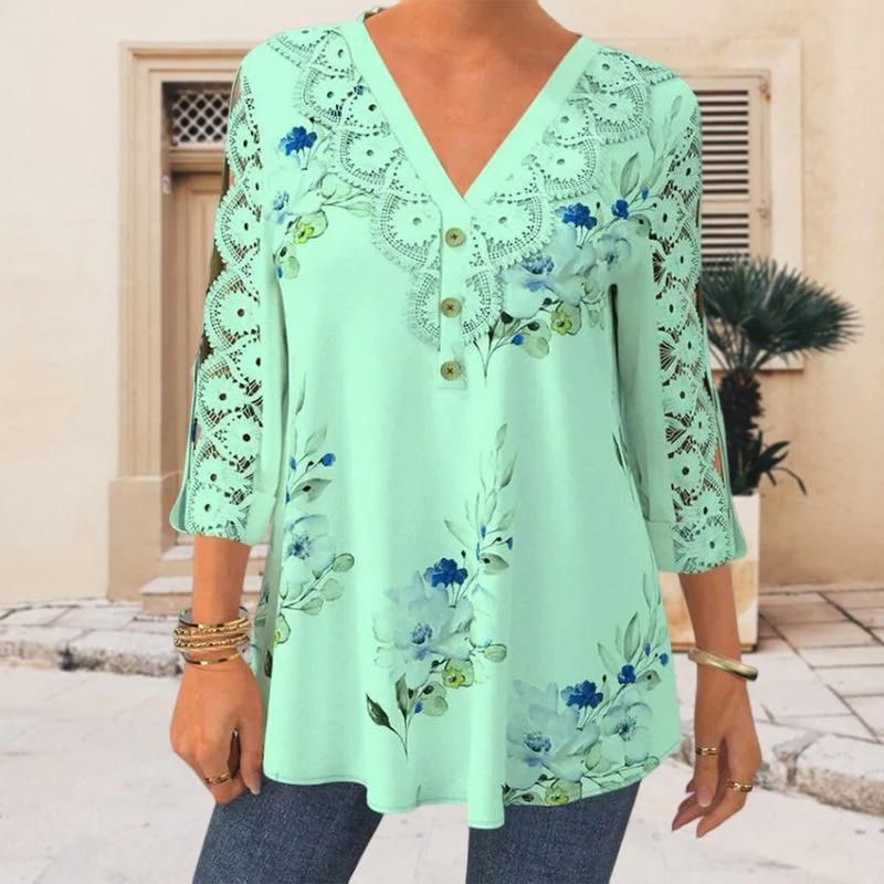 Maeve - Elegant Blouse with Chinny Sleeves