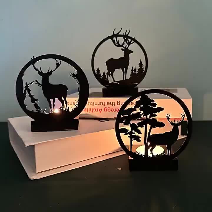 Deerglow - Candle Holder for Festive Decor