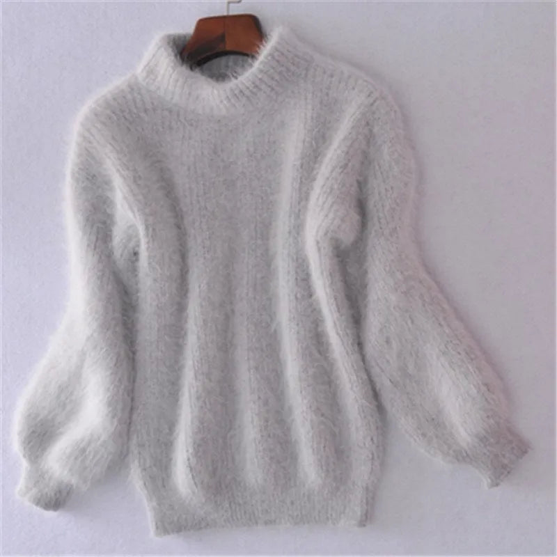 Emerald - Fuzzy Relaxed Sweater