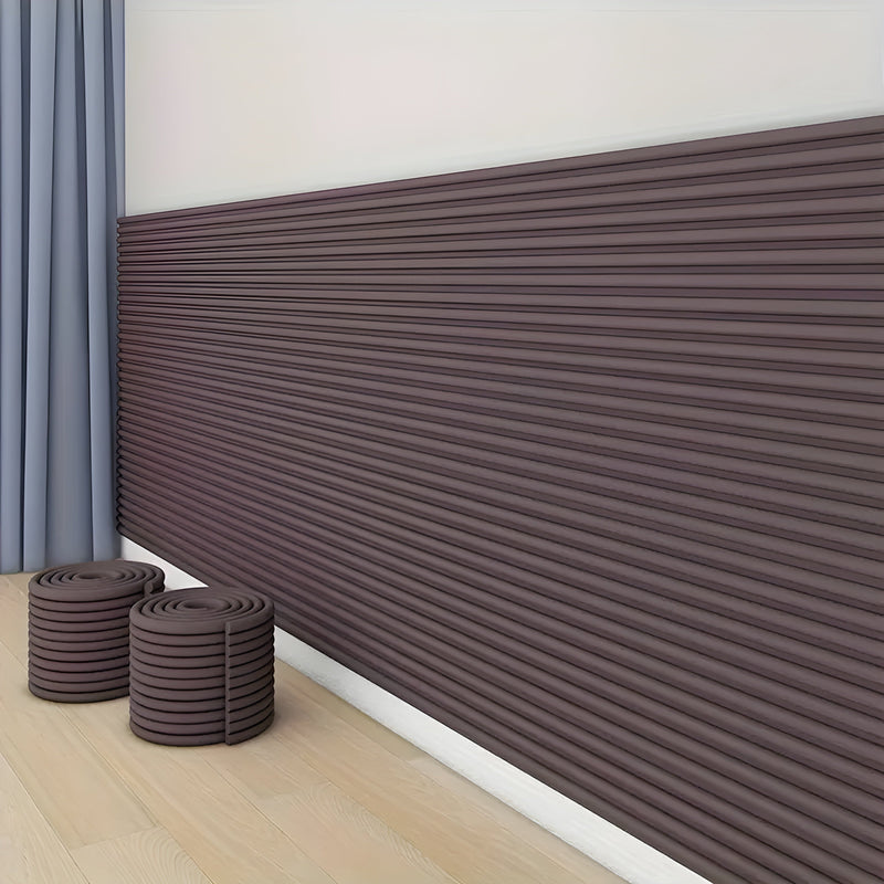 3D wall panels with edge protection