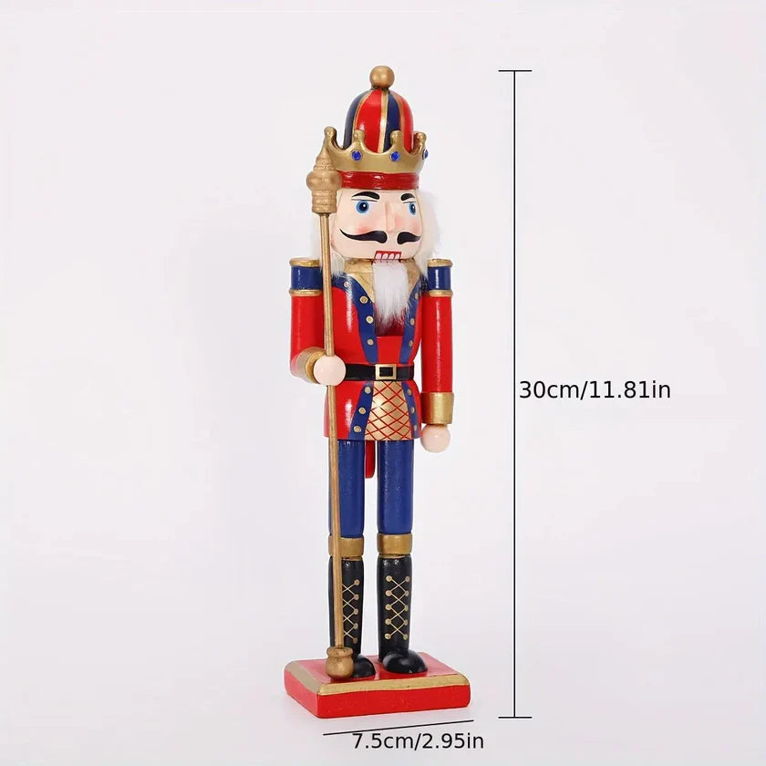 FestiveGuard - Traditional Nutcracker Decoration for Christmas Fun