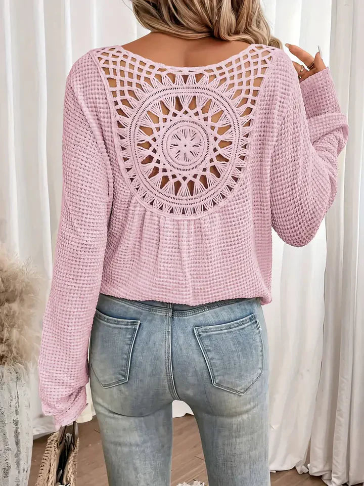 Susana | Boho Crochet Sweater