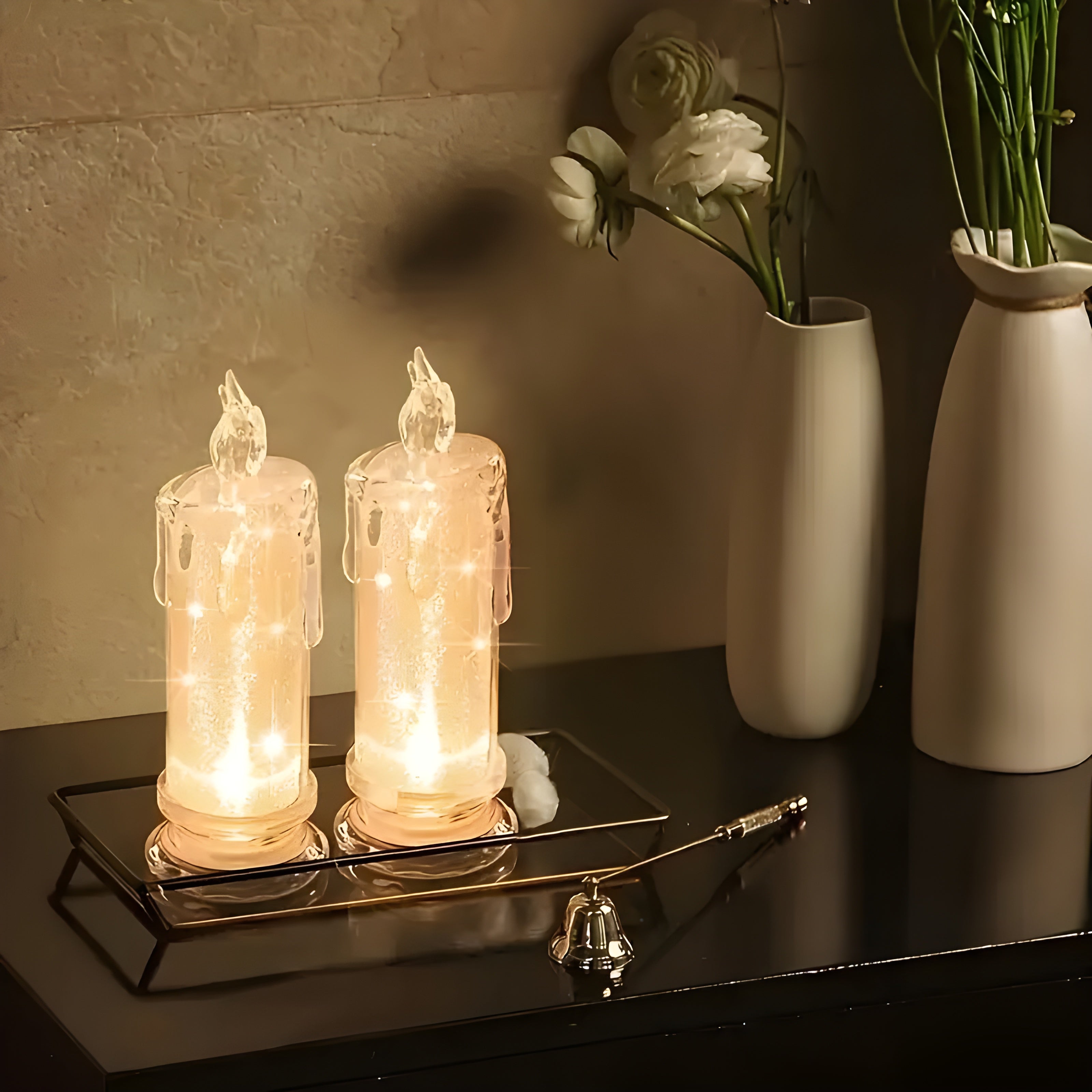 LED safe and romantic candle