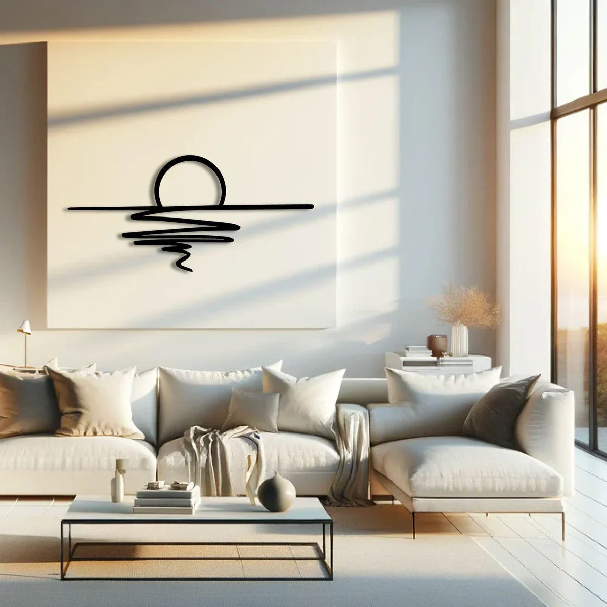 CurlMist - Modern Minimalist Wall Art