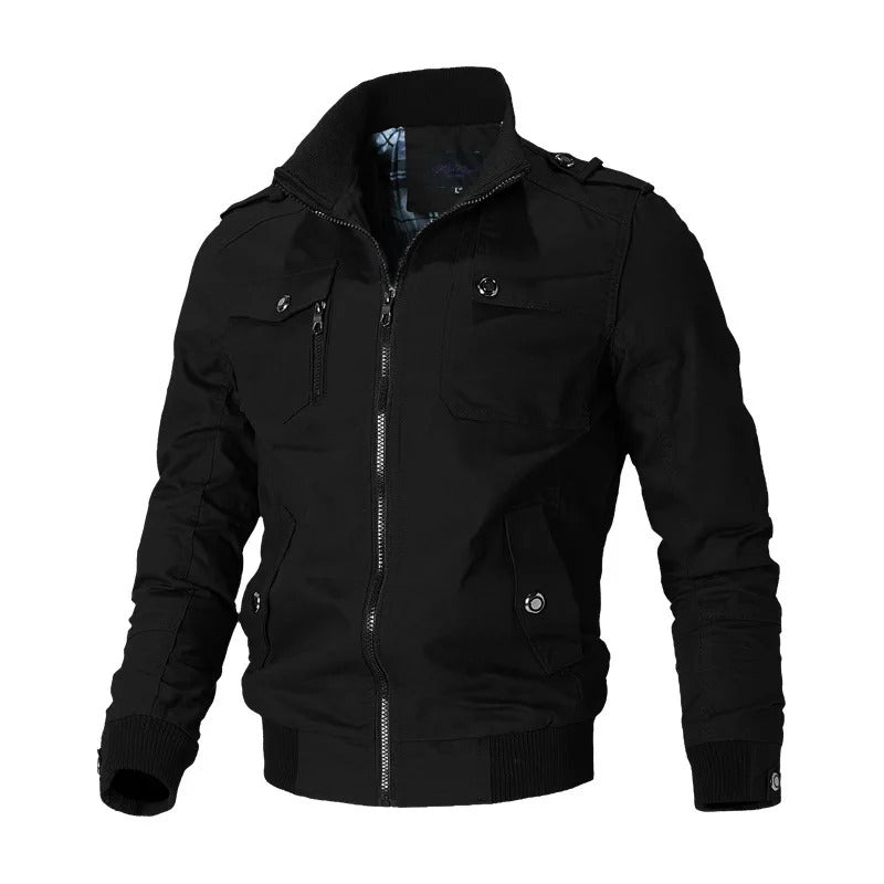 Hugo - Windproof jacket with zipper and multiple pockets