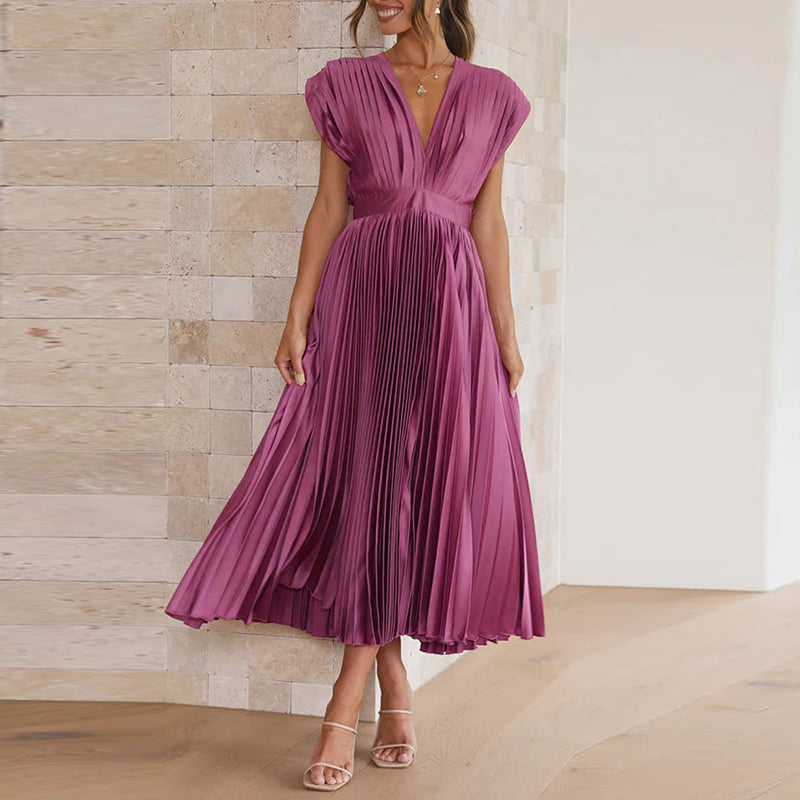 Casimir | Ladies Elegant Sleeveless V-neck dress
