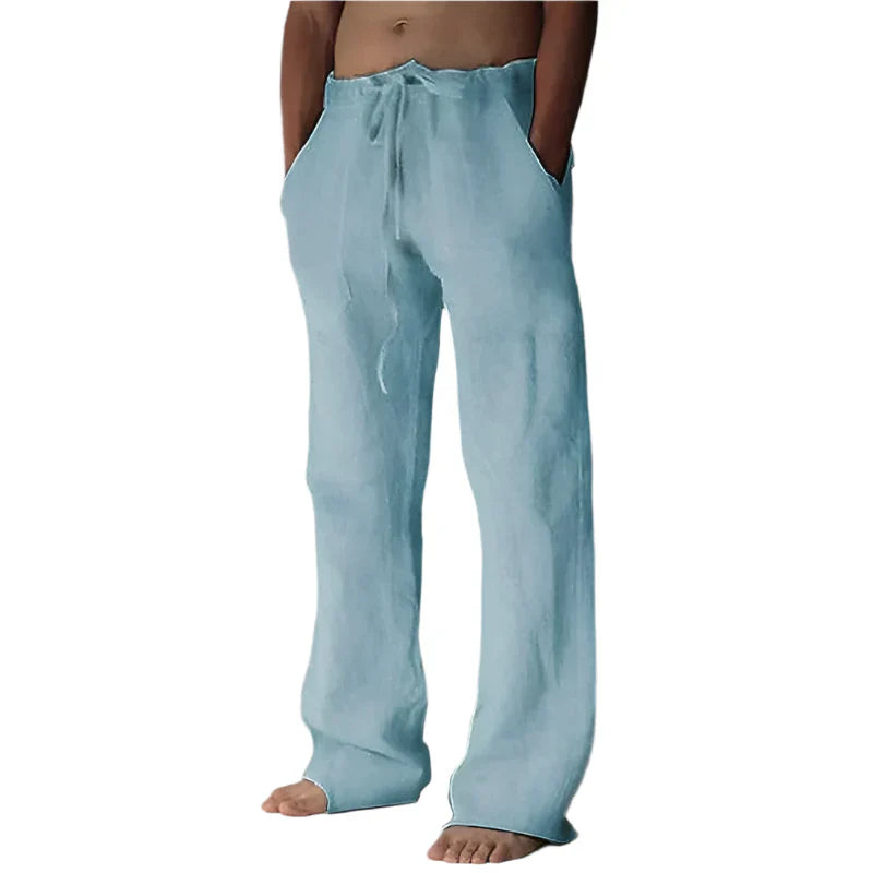 Rodulf - Relaxed fit pants with drawstring and side pockets for men