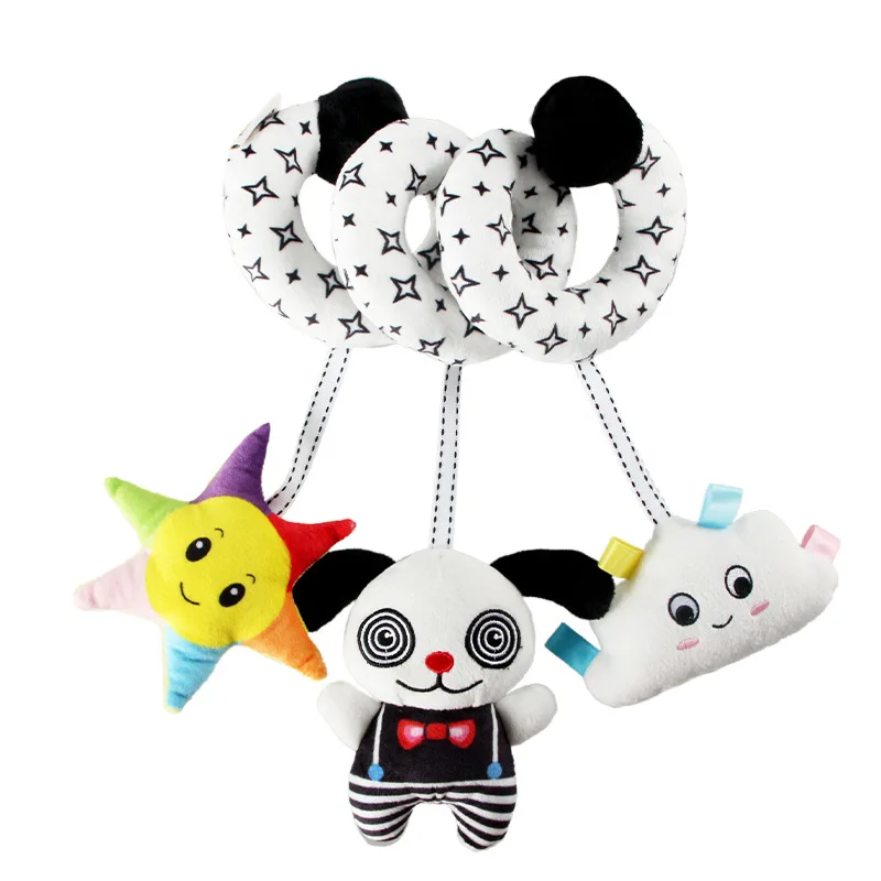BabySpiral Comfort – Soft Activity Toy for Car Seat and Stroller