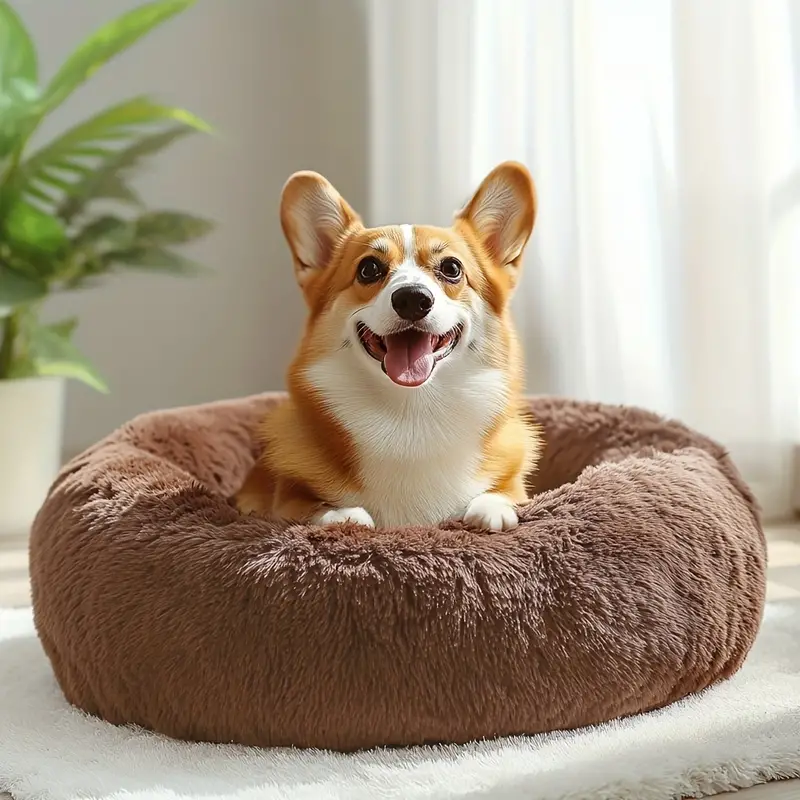 Cozy | Round Pet Bed for Comfort and Relaxation