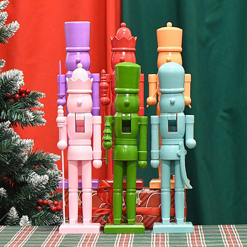 Traditional nutcracker decorations