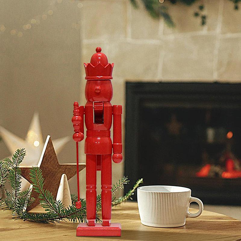 Traditional nutcracker decorations