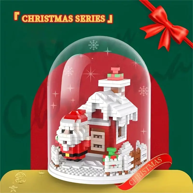 Building Blocks Decorative Christmas Sets for Festive Decor