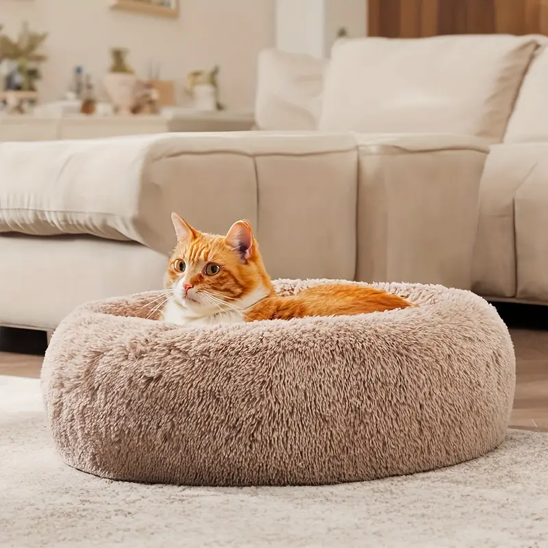 Cozy | Round Pet Bed for Comfort and Relaxation