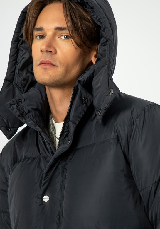 Josiah Quilted Down Jacket with Hood