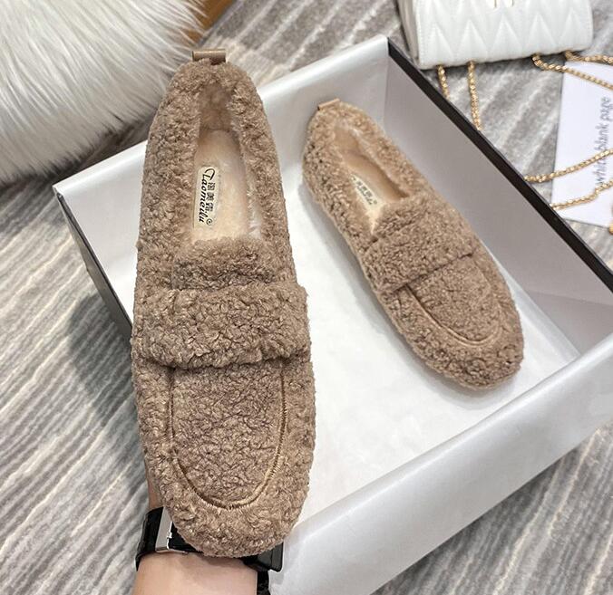 ComfortCozy Relaxed Warm Half Shoes