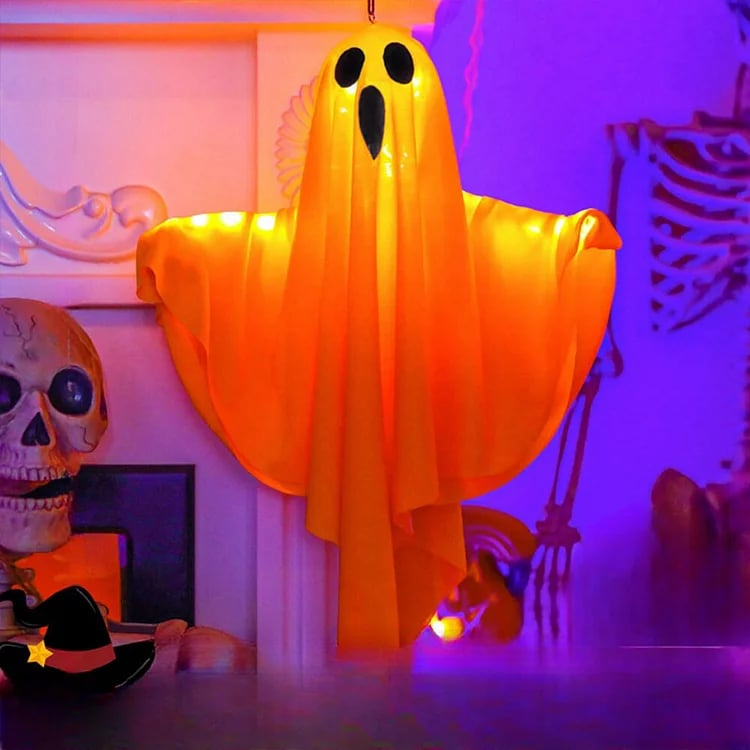 Glowing Halloween Ghost Chandelier – 1+1 Free