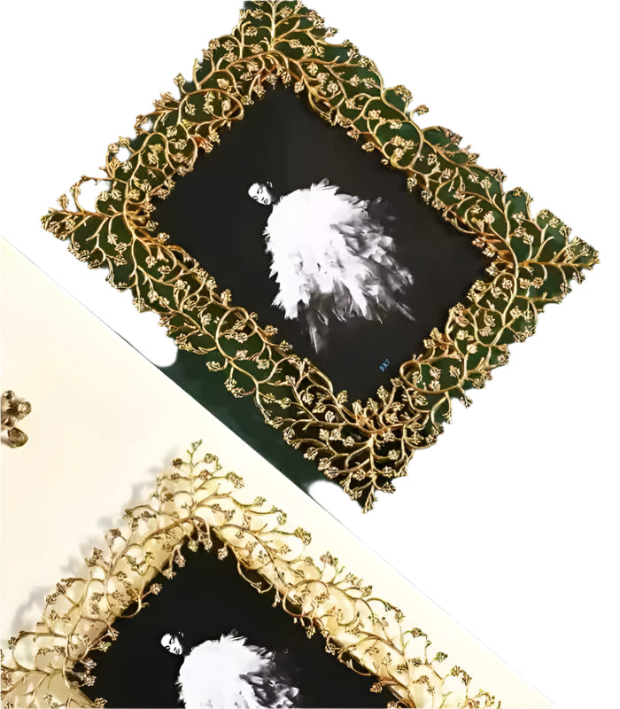 LeafLuxe Elegant Botanical-Inspired Photo Frame