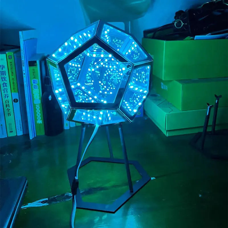 SpectrumOrb - LED Dodecahedron Lamp