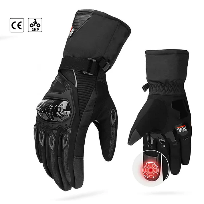 All-Weather Motorcycle Gloves – Winter-Ready & CE 2KP Certified