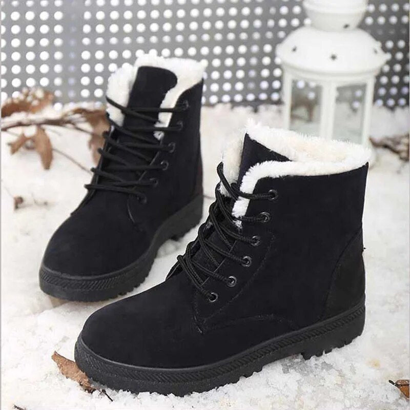 Andrea - Winter boots with laces