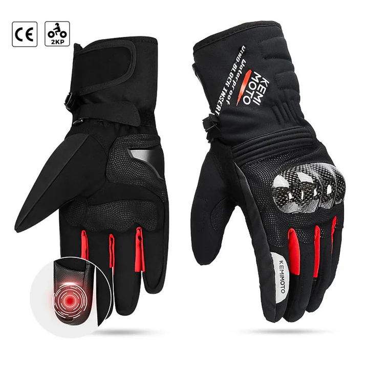 All-Weather Motorcycle Gloves – Winter-Ready & CE 2KP Certified