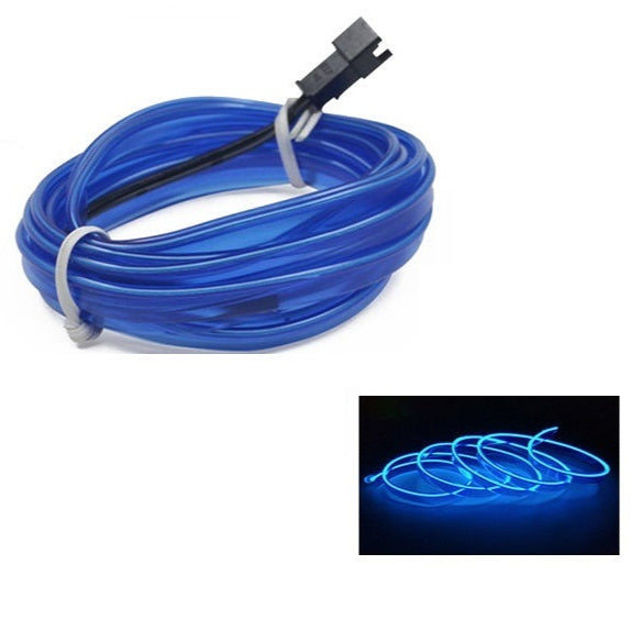 Flexible RGB LED Light Strip for Car Interior with Music Sensor and Remote Control