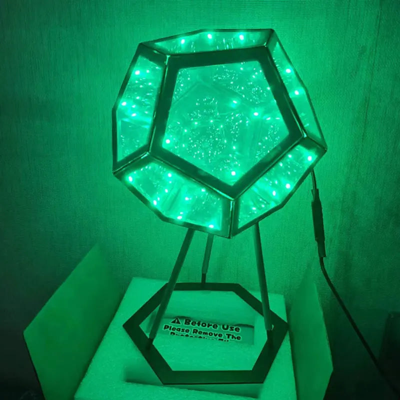 SpectrumOrb - LED Dodecahedron Lamp