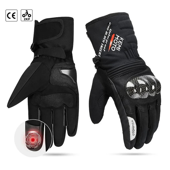 All-Weather Motorcycle Gloves – Winter-Ready & CE 2KP Certified