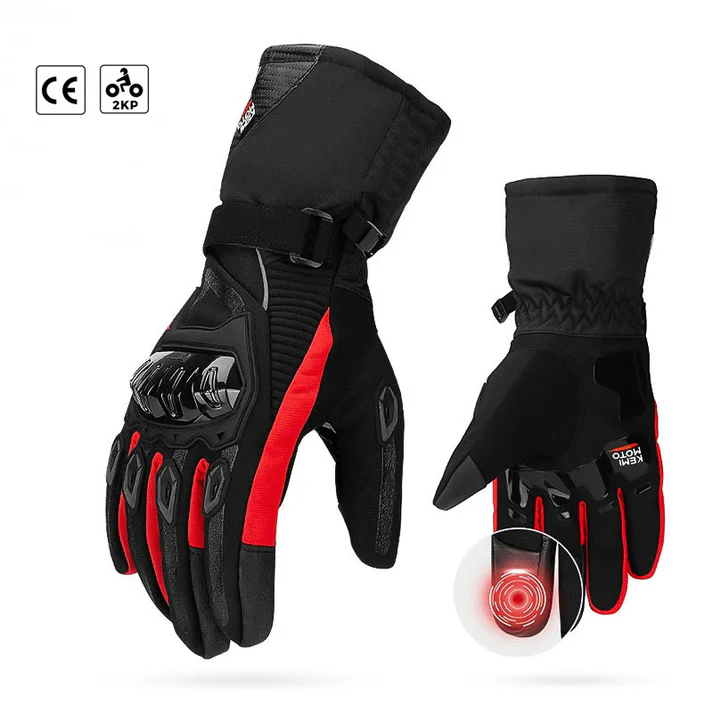 All-Weather Motorcycle Gloves – Winter-Ready & CE 2KP Certified