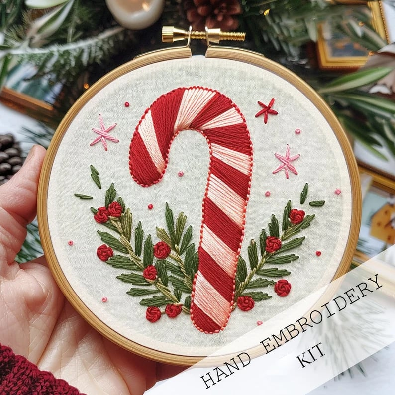 Christmas Embroidery Kit – Perfect for Festive Decorations, Buy 1 Get 1 Free