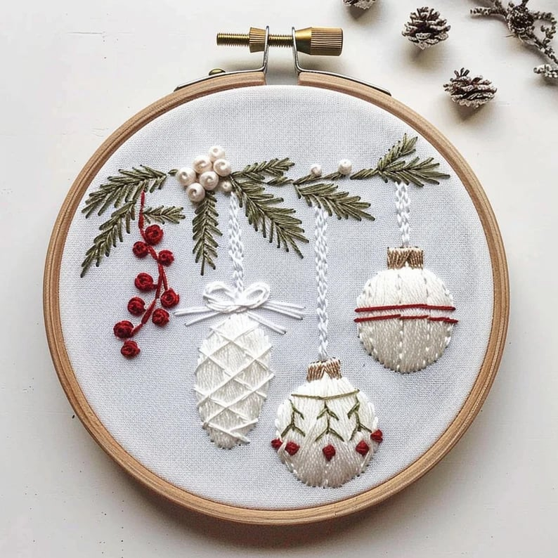 Christmas Embroidery Kit – Perfect for Festive Decorations, Buy 1 Get 1 Free