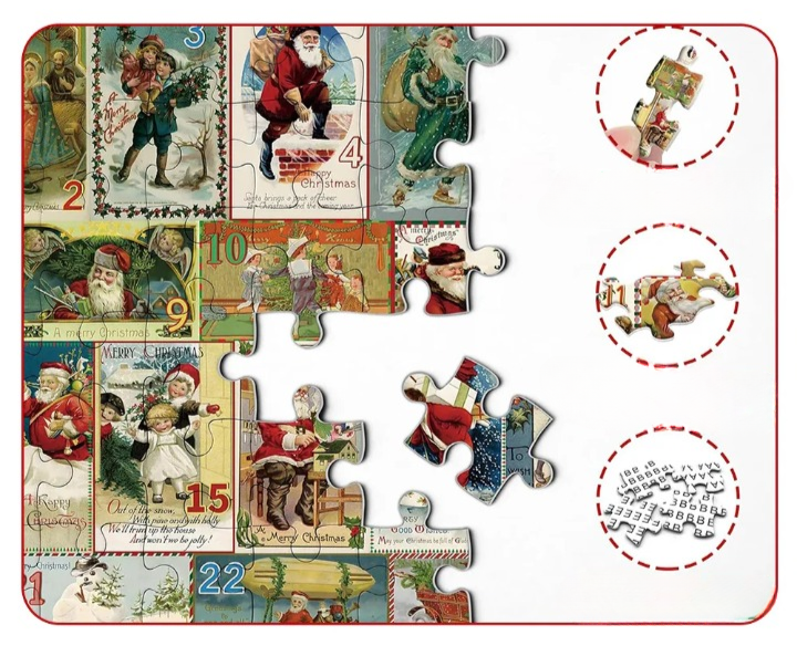 Countdown to Christmas Calendar Puzzle