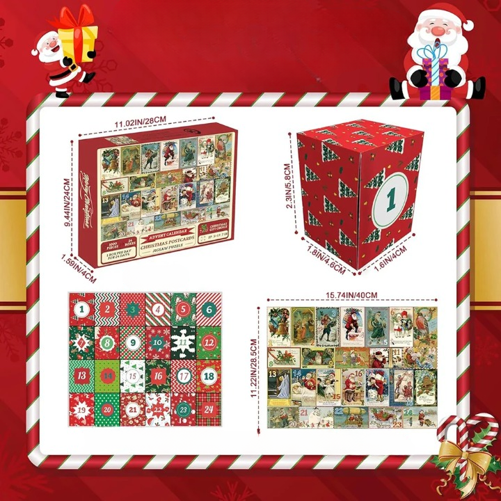 Countdown to Christmas Calendar Puzzle