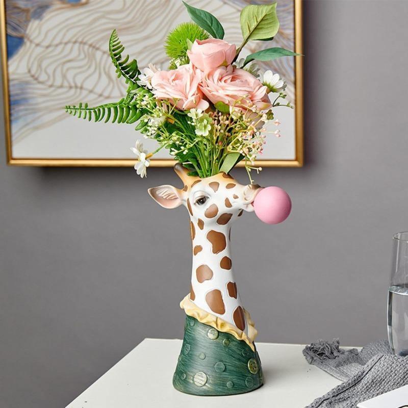 BubbleBeasts - cute flower vase with animals