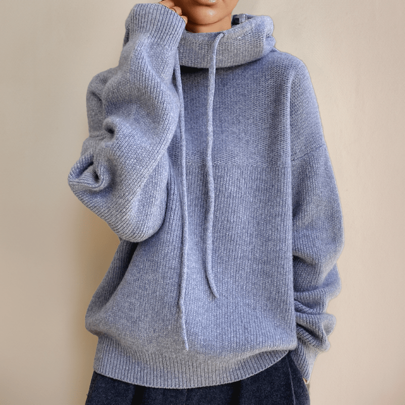 Susan Fashionable Knitted Hoodie