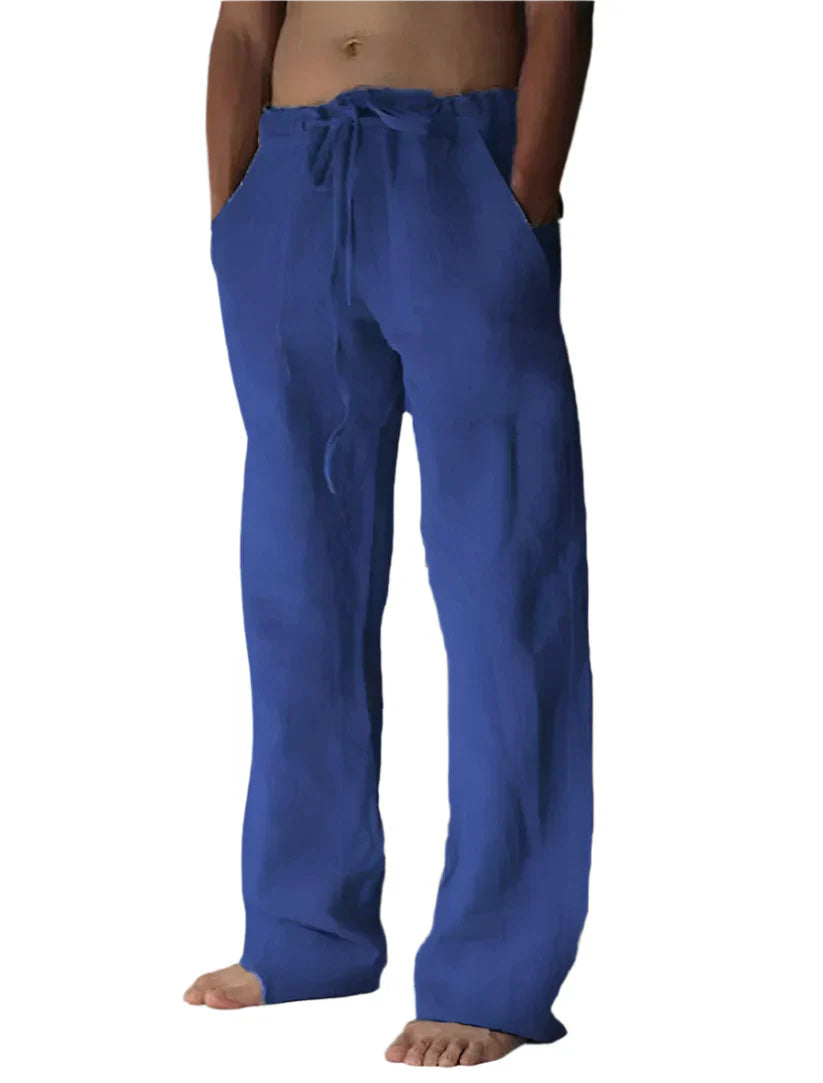 Rodulf - Relaxed fit pants with drawstring and side pockets for men