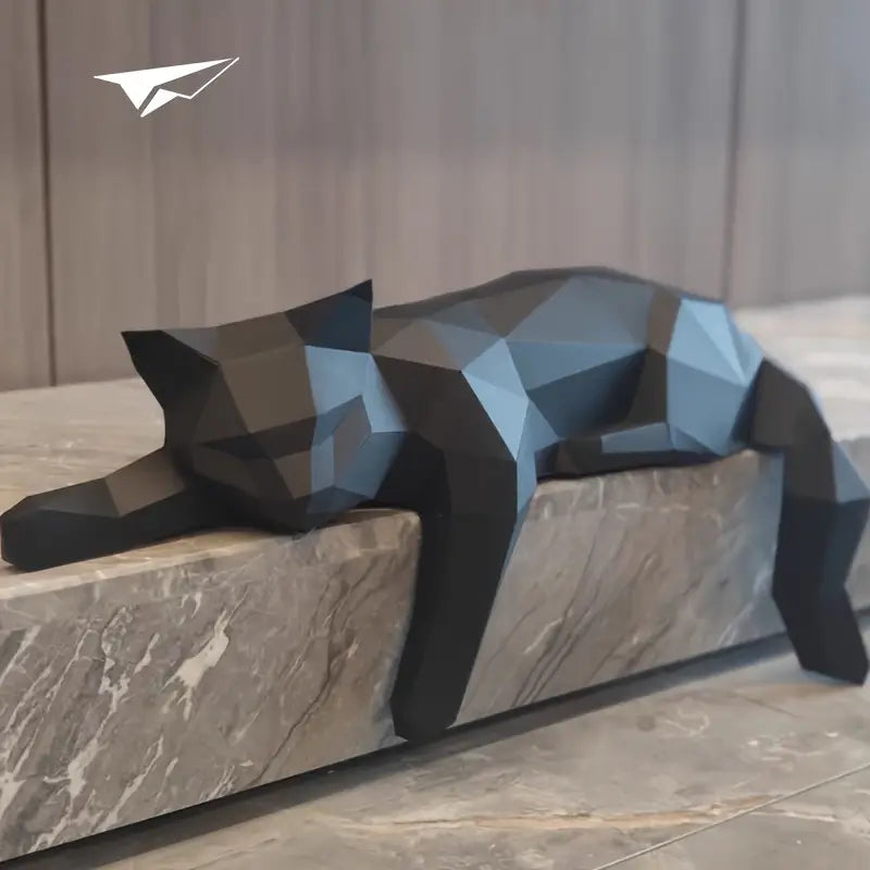 Modern Cat Figurine