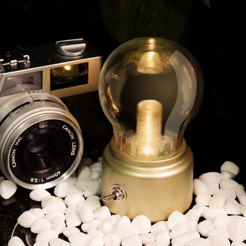 Nostalume Portable Table Lamp – Vintage Design with Modern Flexibility