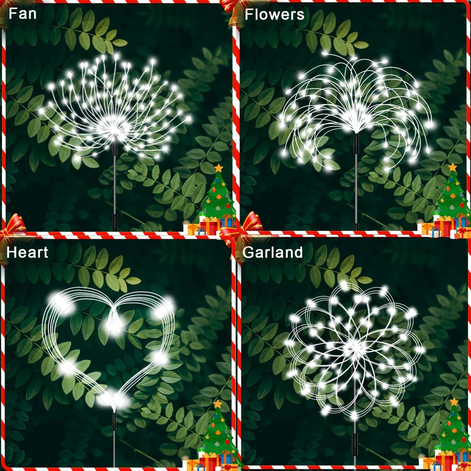 Spark | 5-Pack Solar Fireworks Garden Lights