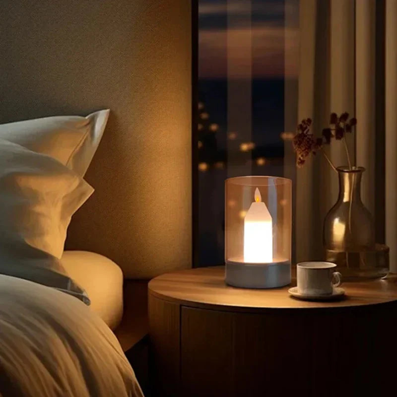 GlowFlicker - Realistic LED Lamp with Flame Effect
