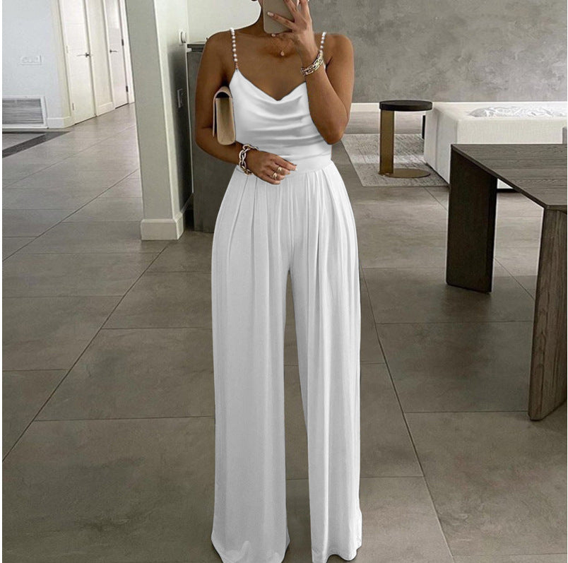 Ella | Elegant White Jumpsuit