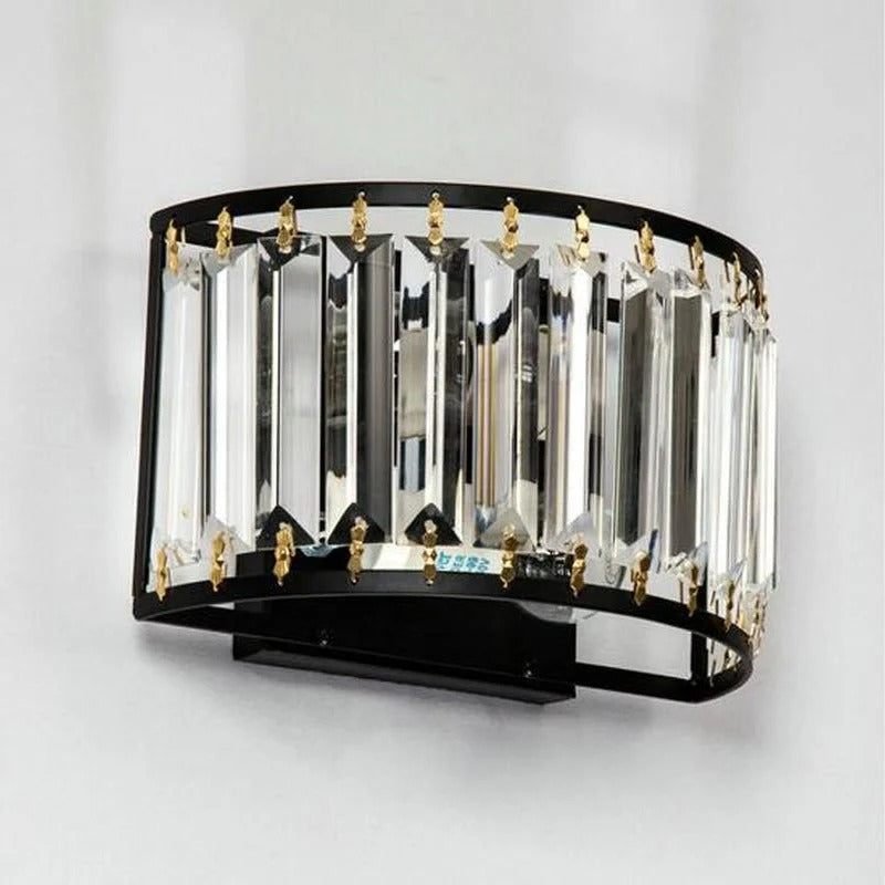 Crystal glass shade for stylish lighting