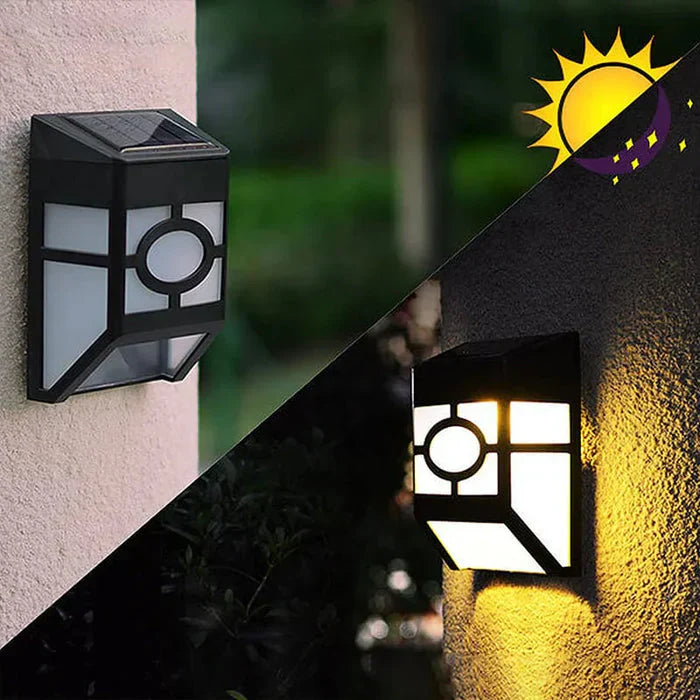 SolarLight - Modern LED Wall Lights for Patio and Garden